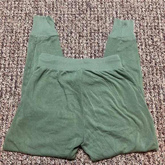 Aerie Olive Green Jogger Sweatpants, Size XS - Picture 3 of 7